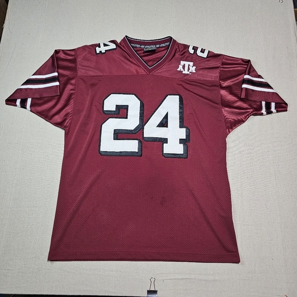 Texas A&M Football Jersey Stitched Letter Steve & Barrys University Sportswear - Picture 1 of 7